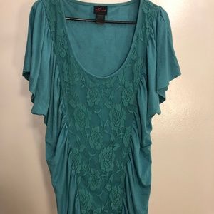 Turquoise Torrid Top